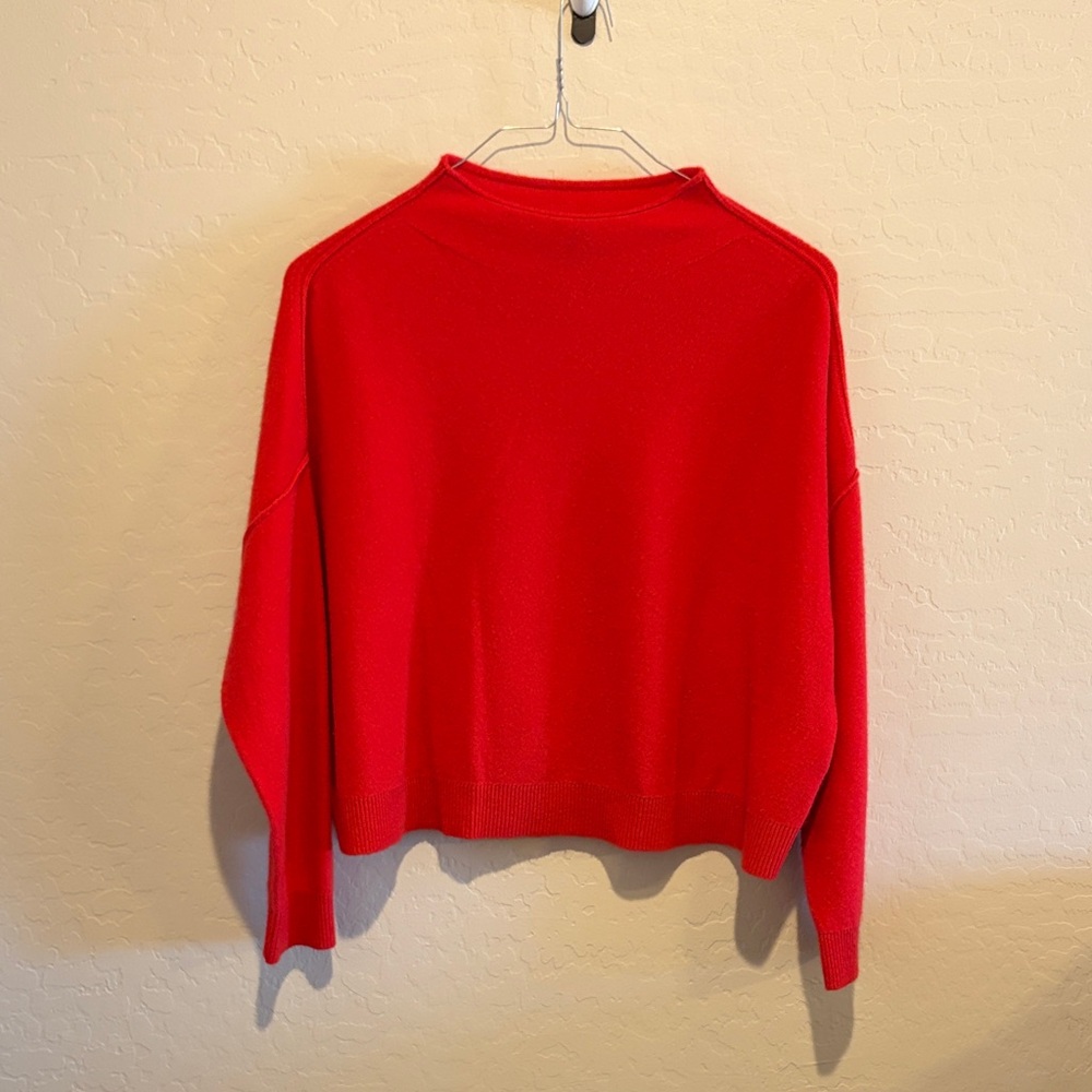 Pilcro Scarlet Cowl Neck Sweater